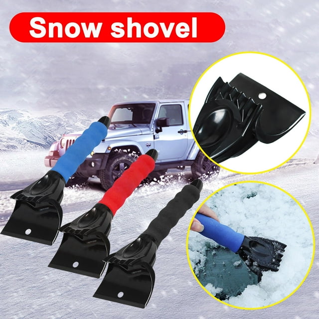 Snow Shovels for Snow Removal Snow Brush Detachable Multifunctional Snow Removal Shovel Car Snow Remover Household Tool Metal Shovel for Snow Removal Shovel for Car Snow Removal