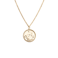 thumbnail image 3 of Collar para Mujer de Horóscopo LuckyLy, Acero Inoxidable con Baño de Oro 18k y Dije de Signo Zodiacal, Modelo Astra dorado UNITALLA, 3 of 8