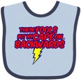 thumbnail image 3 of Inktastic These Fools Put My Cape on Backwards &reg; Boys or Girls Baby Bib, 3 of 4