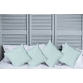 thumbnail image 2 of Ambesonne Retro Throw Pillow Cover 4 Pack, Chevron Snowy Mountaintop, 24", Pale Blue White, 2 of 5
