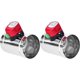 thumbnail image 1 of 2X Compuerta de Conducto Motorizada de 4 Pulgadas: Control de Volumen Ajustable y Antirretorno, Control de Flujo de Aire para Sistemas HVAC., 1 of 5