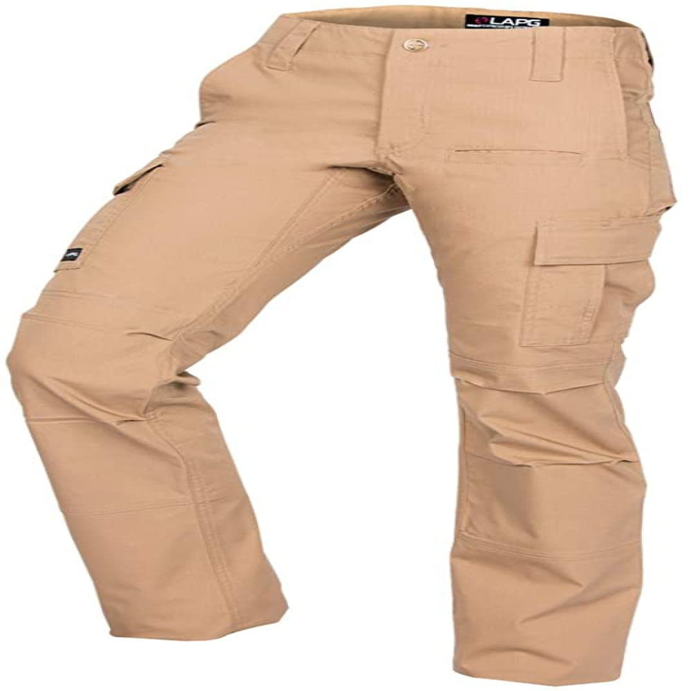 LA Police Gear Womens Mechanical Stretch Ops Tactical Cargo Pants 