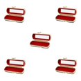 thumbnail image 1 of Ounissouiy Leather Lip Gloss Case Storage Mirror Balm Holder with Box Type2, 1 of 1