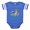 Royal Blue, variant on CafePress - ALICE_BLUE Copy - Cute Infant Baby Football Bodysuit