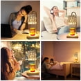 thumbnail image 2 of Nosilbek Candle Warmer Lamp, Dimmable Candle Warmer Lamp with RGB Mood Lighting, Aromatherapy Wax Melt Lamp with Adjustable Height, Scented Candles Wax Warmer, Remote Control, 2/4/8H Timer, for Sleep, 2 of 9