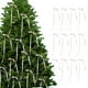 thumbnail image 1 of Colgante Navideño de Lazo de Seda Fina para Árbol de Navidad, Decoración Festiva, Adornos Navideños, 1 of 6
