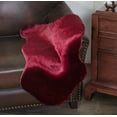 thumbnail image 4 of Home Soft Things Faux Fur Rug - Beaujolais - 24" x 36", 4 of 4
