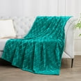 Exclusivo Mezcla Large Soft Throw Blanket for Couch, 50x70 Inches