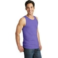 thumbnail image 4 of Port & Company Pigment Dyed Tank Top-L (Amethyst), 4 of 6