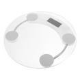 thumbnail image 3 of OULII Tempered Glass Digital Scale for Adults with Overload Indication and Health Monitoring 1Pcs, 3 of 8