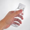 thumbnail image 2 of ColoMX Botellas de plástico de 250ML, botella transparente para bebidas y agua (transparente), 10 Uds., 2 of 7