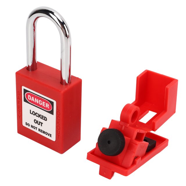 Circuit Breaker Lock, Screw Locking Multifunctional High Temperature Resistant Reinforced PA Nylon For Industrial Use For Automotive