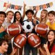 thumbnail image 5 of Globos de fútbol Aikitub para decoración de fiesta de fútbol, 12 unidades, 5 of 7
