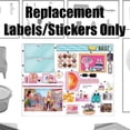 thumbnail image 7 of Barbie 3-Story Townhouse Playset Replacement Stickers, 7 of 7