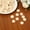 with love*100, variant on Grusce 100Pcs Wood Craft Button Decorative 2 cm 2 Hole Handmade with Love Button Sewing Accessories for DIY Sewing Crafting