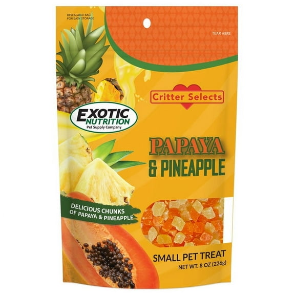 Papaya & Pineapple Treat 8 oz.