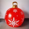 thumbnail image 3 of Bola inflable navideña de 60cm brillo de PVC con accesorios ligeros para fiestas suministros festivos, 3 of 7