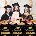 thumbnail image 3 of Graduation Tablecloth Party Decorations for Class of 2025 Congrats Grad Disposable Table Covers Graduation Accessories for Graduation Party Supplies 3 Pack Design1, 3 of 6