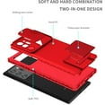thumbnail image 5 of for Samsung Galaxy Note 20 Ultra Case, with Kickstand Slide Camera Cover, Support Wireless Charging, Hybrid Armor Hard Cover Heavy Duty Luxury Phone Case for Galaxy Note 20 Ultra (Note20Ultra,red), 5 of 17