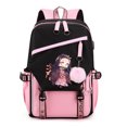 thumbnail image 1 of Mochila escolar Demons Slayers Anime, 27 x 17 x 42 cm, 1 of 1