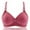 8-Red, variant on YWDJ Sleep Bras for Women Plus Size Lounge Bras Wireless Comfortable Bras Adjustable Straps Half Cup Push up Wrap Bras Padded Comfortable Bras Solid Sleep Bras Beige XL
