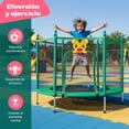 thumbnail image 3 of Trampolin Brincolin 55 Tumbling Infantil Malla Elastica Canasta Acero Reforzado, 3 of 8