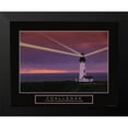 thumbnail image 2 of Frontline 14x12 Black Modern Framed Museum Art Print Titled - Challenge - Lighthouse, 2 of 5