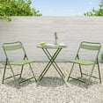 thumbnail image 7 of LAUSAINT HOME 3-Piece Outdoor Bistro Sets with Table and 2 Chairs, Mint Green, 7 of 7