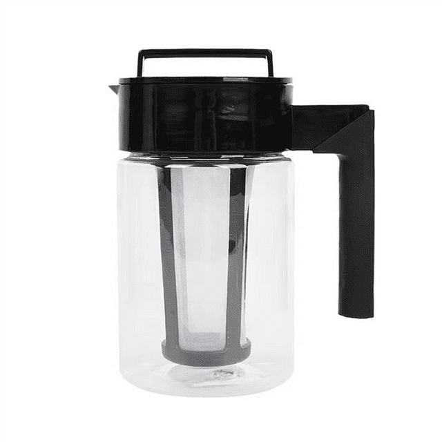 Cafetière à Infusion Froide 1300Ml Poignée Hermétique Bouilloire à Café Poignée Antidérapante