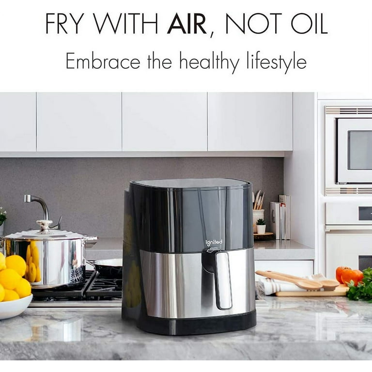 Innsky Air Fryer XL 5.5 Litre,11 in 1 Oilless Air Fryers Oven, 1700W