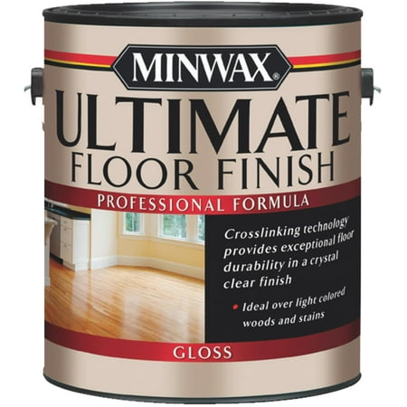 Minwax Gloss Clear Ultimate Floor Finish 1 gal. - Case Of: 2