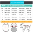 thumbnail image 4 of Pet's Clothes In Rainy Days Pet's Four Foot Reflective Raincoat Frog Pattern Dog Poncho, 4 of 5