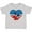 AC-Heather Grey, variant on Inktastic USA Cowboy Boots Patriotic Boys or Girls Toddler T-Shirt