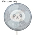 thumbnail image 1 of Electric Fan Cover Ventilated Convenient Polyester Home Decor Fan Finger Guard for Home, 1 of 8