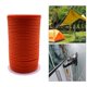thumbnail image 4 of 9 hebras 550LB Paracord 328 FT (100 metros) Cable multiusos de 4 mm para acampar naranja kusrkot cuerda de paracaídas, 4 of 8