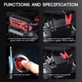 thumbnail image 3 of HAOAN 12V/8A 24V/4A Car and Motorcycle Battery Charger Lead-Acid Battery Smart Charger Digital Display Car Trickle Charger Battery Start-Stop Repair Activation Charger, 3 of 8