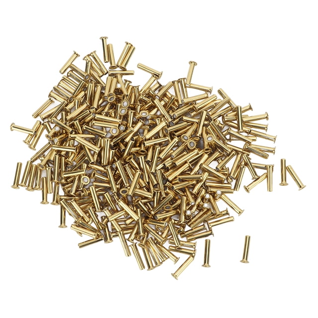 Sewing Rivets, Smoothing Surfaces Standard Round Hole Hollow Rivets For Clothing Modification For DIY Crafts 2.32x11x3.8mm
