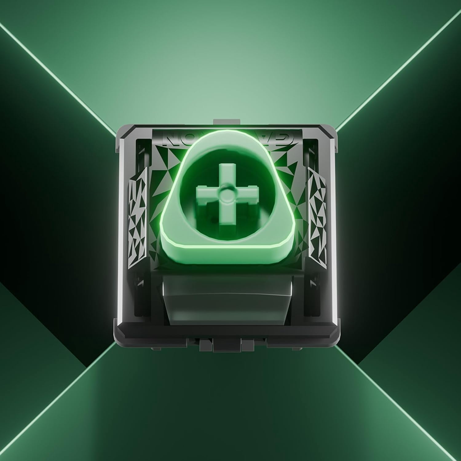 GATERON Magnetic Jade Series Keyboard Switches, Linear Pre-Travel Freely Setting Factory Pre-lubed for Magnetic Gaming Keyboard(Jade Delta Light, 70)