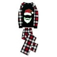 thumbnail image 6 of Ihaphap Plus Size Black Santa Family Christmas Matching Pajamas Set, 2-3T-Kid, 6 of 6