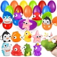 thumbnail image 1 of Huevos de Pascua rellenos de Letapapa con juguetes de animales blandos, 24 unidades, 1 of 7