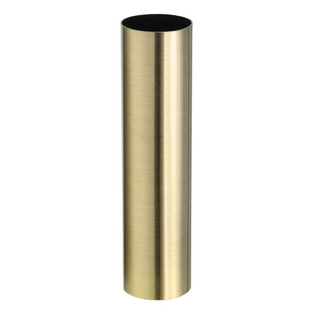 Cubiertas de Candelabro Uxcell - Cubiertas de Socket de Candelabro de Metal, Manga de Lámpara para Luces Colgantes, Lámparas de Techo y de Mesa Bronce 1 0.94 in
