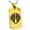 Gold, variant on Stainless Steel Nabeshima Samurai Crest Engraved Dog Tag Pendant Necklace
