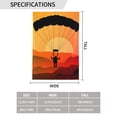 thumbnail image 3 of XMXY Parachutist Sky Skydiving Garden Flags Double Sided,Farmhouse Holiday Yard Outdoor Sign Decor Flag, 12.5"x18" inch, 3 of 8