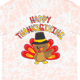 thumbnail image 4 of Inktastic Happy Thanksgiving Cute Turkey in Pilgrim Hat T-Shirt, 4 of 5