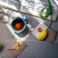 thumbnail image 5 of Sello de cera con letras musicales de 3 cm (1,18 pulgadas), pentagrama con notas., 5 of 5