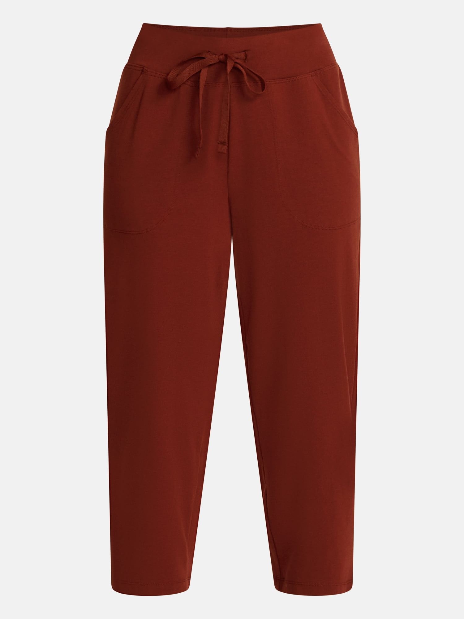Athletic Works Women's and Women's Plus Knit Capri Pants, 22" Inseam, Sizes XS-4X