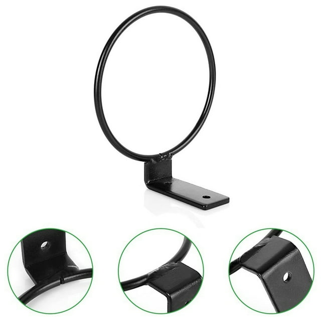 Neinkie Support de Plante Suspendu en Métal Robuste Support de Pot de Fleurs Anneau pour Décoration Intérieure/extérieure