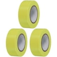 thumbnail image 1 of Cinta de Marcado Neón No Adhesiva de 1"x98' para Límites de Encuesta de Árboles, Amarillo 3 Paquete, 1 of 5