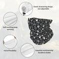 thumbnail image 3 of Neck Gaiter Face Cover Scarf, Dog Paw Soft Face Sun Mask Cover Scarf Headband Cooling Sweat Absorbing Bandanas Hiking Cycling Running, 3 of 7