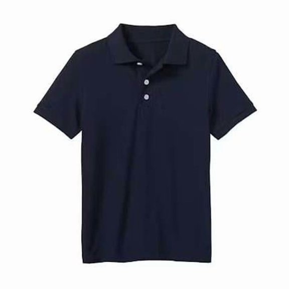 DDI 2378204 Uniform Polos - Small, Navy, Short Sleeve - Case of 24
